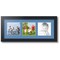 ArtToFrames Collage Photo Picture Frame with 3 - 5x5 inch Openings, Framed in Black with Over 62 Mat Color Options and Regular Glass (CSM-3926-95)